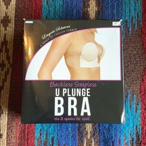 LAST CHANCE! Backless Strapless U Plunge Bra